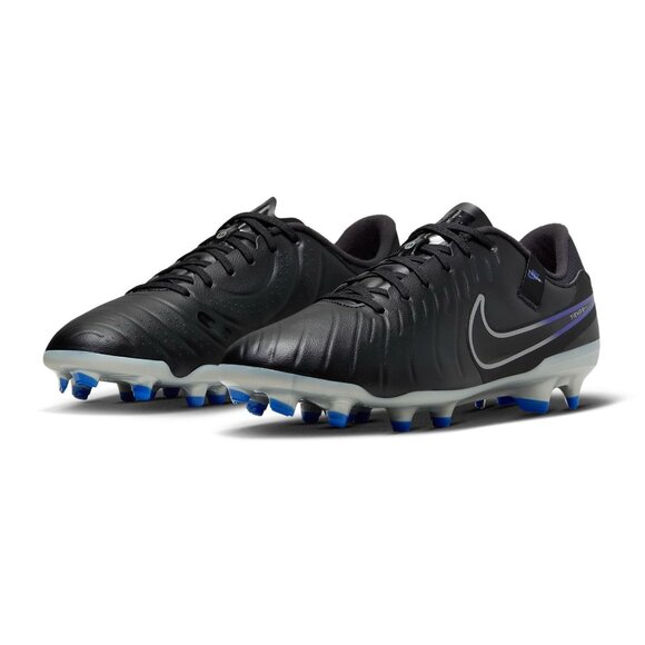 Nike Tiempo Legend 10 Academy Multi-Ground Low-Top Soccer Cleats Size 8.5 Black - Picture 1 of 14